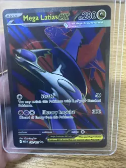 Pokemon Mega Evolutions Mega Latias EX 163/132 Ultra Rare Full Art Holo - Image 1