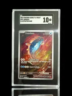 ‼2023 POKEMON SCARLET & VIOLET #207 DONDOZO ILLUSTRATION RARE GRADE 10!💨 - Image 1