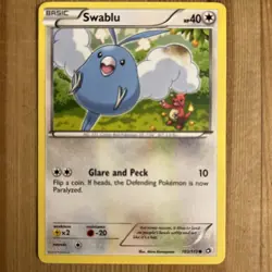 Swablu - 103/113 - Common LP, English Pokemon Legendary Treasures - Image 1