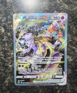 Pokemon TCG Mewtwo VSTAR GG44/GG70 Crown Zenith Alt Art - Image 2