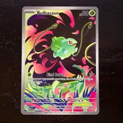 Pokemon TCG ‘Bulbasaur 133/132’ IR - Mega Evolution - English - Non Promo - Image 1