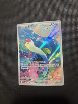 Wiglett 206/198 Sv01: Scarlet & Violet Base Set Holo Pokemon Tcg Full Art - Image 1