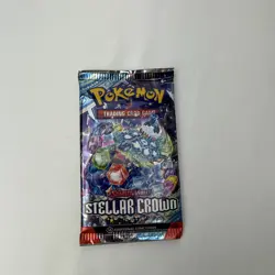 Pokemon TCG Stellar Crown S&V Scarlet and Violet Booster Pack x1 (New & Sealed) - Image 2
