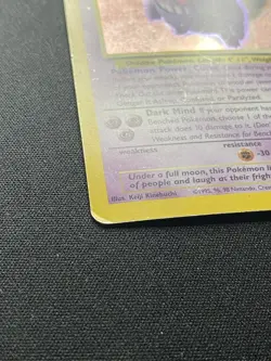 Gengar 5/62 Fossil Holo Rare Pokemon TCG WOTC 1999 HP - Image 4