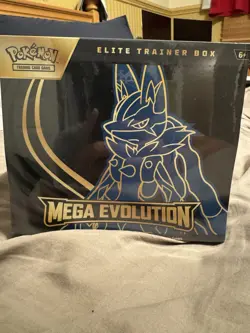 Mega Evolutions Booster Box and Pokemon Center ETBs - Image 1