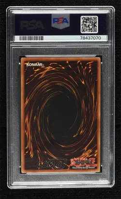 Bubble Crash 1st Ed. YuGiOh Legacy of Darkness PSA 9 MINT 2003 - Image 2