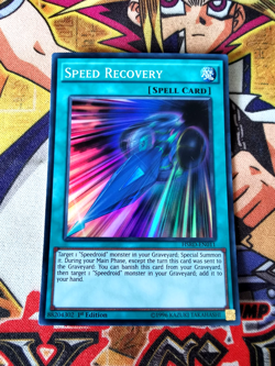 Speed Recovery hsrd-en011 1st Edition (NM) Super Rare Yu-Gi-Oh! - Image 1