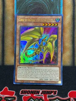 Yugioh Curse Of Dragon, The Cursed Dragon LDS1-EN118 Ultra Rare 1st Ed NM - Image 1