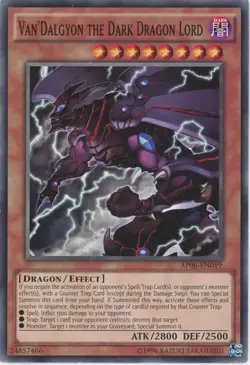 Yugioh Van'Dalgyon The Dark Dragon Lord AP06-EN019 Common LP - Image 1