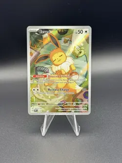 Pokemon TCG Eevee 173 Holo Promo Card Prismatic Evolutions Near/Mint Condition - Image 1