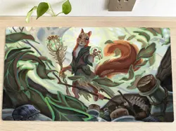 MTG Curious Forager Table Playmat TCG CCG Pad Trading Card Game Mat Mousepad - Image 1