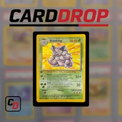 Nidoking 12/102 1st Edition French Pokemon Card 1999 Base Set NM-Mint 🇫🇷 - Image 1