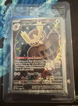 SEALED Pokemon Center Exclusive #141 Noctowl ETB Promo Pokemon TCG Card - Image 1