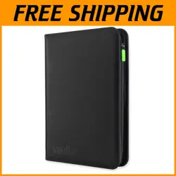 Modern Black 9-Pocket Card Binder - For Collectors & Gamers, 360 Card Capacity - Image 1