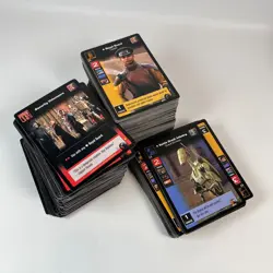 Star Wars Young Jedi 1999 Decipher CCG Collectible Card Collection Lot - Image 1