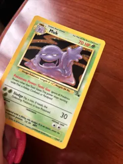 Pokemon TCG 1999 Fossil Rare Holo Lapras Muk 22Card Bundle Vintage Collector Set - Image 4