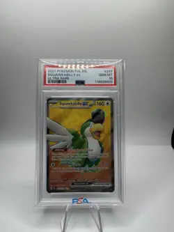 Pokemon Squakabilly EX TCG Card 247/193 Paldea Evolved PSA 10 - Image 1