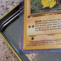 1st Edition Pikachu | WOTC ‘99 Vintage Pokemon TCG Card | ~NM Jungle Set #60/64 - Image 5