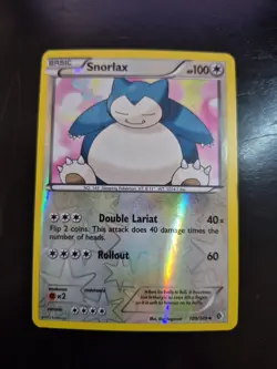 Snorlax Boundaries Crossed Pokemon Card 109/149 Reverse Holo NM - Image 1