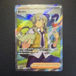 Pokemon Card TCG - Arven 235/198 - Scarlet & Violet Base - Hyper Rare - NM - Image 1