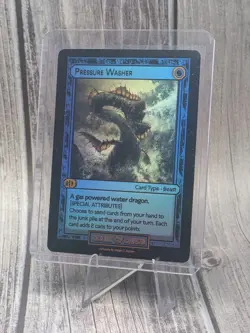 Divorced Dads TCG Court Of Chaos Holo Foil Pressure Washer Trading Card - Image 1