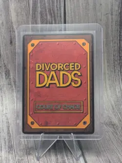 Divorced Dads TCG Court Of Chaos Holo Foil Pressure Washer Trading Card - Image 4