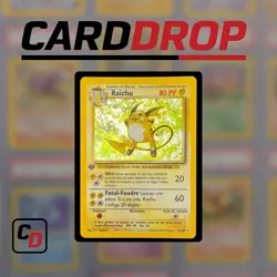 Raichu 14/102 1st Edition French Pokemon Card 1999 Base Set NM-Mint 🇫🇷 - Image 1