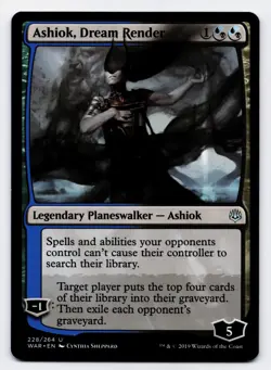 Ashiok, Dream Render [228/264] WAR Uncommon Non-Foil [MTG Card English] - Image 1