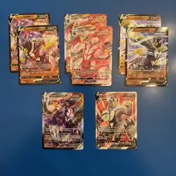 Pokemon TCG Battle Styles URSHIFU V and VMAX 8 Card Lot Full Art Holos - Image 1