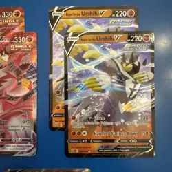 Pokemon TCG Battle Styles URSHIFU V and VMAX 8 Card Lot Full Art Holos - Image 4