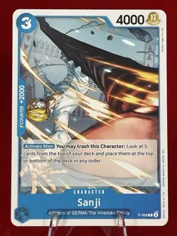 One Piece Sanji (Pirates Party Vol. 7) (P-068/241) One Piece Promotion Card LP - Image 1