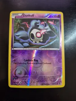 Duskull - 61/149 - 2012 Reverse Holo Common Boundaries Crossed Pokemon Card NM - Image 1