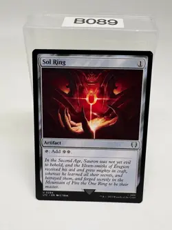 Sol Ring #284 (NM) Lord of the Rings LTC Magic MTG - Image 1