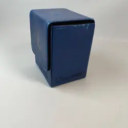 Ultra PRO MTG Blue Mana Symbol Deck Box - Island Water Leatherette Box - Image 2
