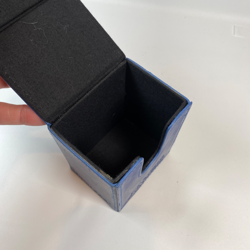 Ultra PRO MTG Blue Mana Symbol Deck Box - Island Water Leatherette Box - Image 3