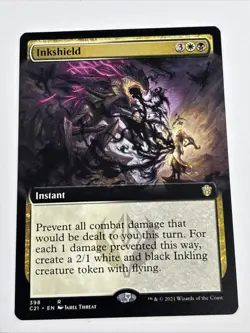 Inkshield Extended Art • NM • Commander 2021 Strixhaven • Mtg (1871) - Image 1