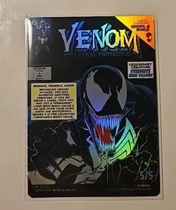 Eddie Brock/Venom (0233) (Borderless) FOIL MTG Marvel's Spider-Man M/NM - Image 2