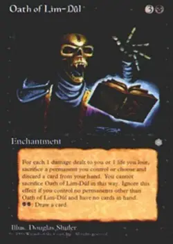 Oath of Lim-Dul - Ice Age # MTG Magic The Gathering - Image 1