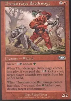 Thunderscape Battlemage - Planeshift #75/143 MTG Magic The Gathering - Image 1
