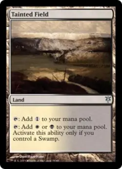 Tainted Field - Duel Decks: Sorin vs. Tibalt #34/80 MTG Magic The Gathering - Image 1