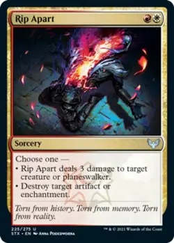 Rip Apart - Strixhaven: School of Mages #225/275 MTG Magic The Gathering - Image 1