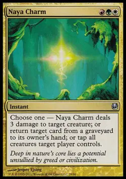 Naya Charm - Duel Decks: Ajani vs. Nicol Bolas #29/80 MTG Magic The Gathering - Image 1