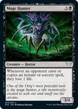 Mage Hunter - Strixhaven: School of Mages #076/275 MTG Magic The Gathering - Image 1