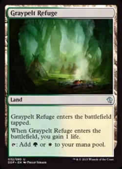 Graypelt Refuge - Duel Decks: Zendikar vs. Eldrazi #032/080 MTG Magic The Gather - Image 1