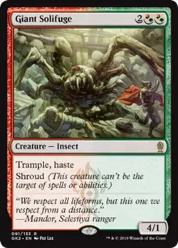 Giant Solifuge - Ravnica Allegiance: Guild Kits #091/133 MTG Magic The Gathering - Image 1