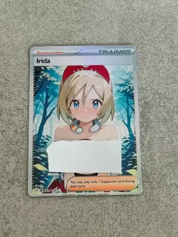 Pokemon Irida Trainer Sexy Story Anime Waifu Adult Foil Card - Image 1