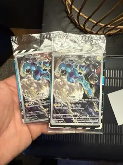 (2) Pokemon Black Bolt THUNDURUS SV209 ETB Sealed English Promo Cards - Image 1