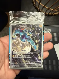 (2) Pokemon Black Bolt THUNDURUS SV209 ETB Sealed English Promo Cards - Image 5