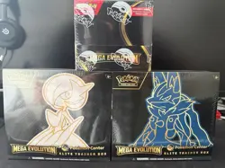 Pokemon Centre TCG Mega Evolutions ETBs + Enhanced Booster Box - BRAND NEW ✅ - Image 1