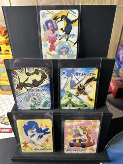 Pokemon Holo Seal Sticker Marumiya Japanese Lot - Image 1